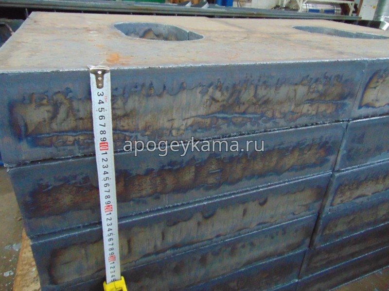 Раскрой металла толщиной от 90 мм GR 25